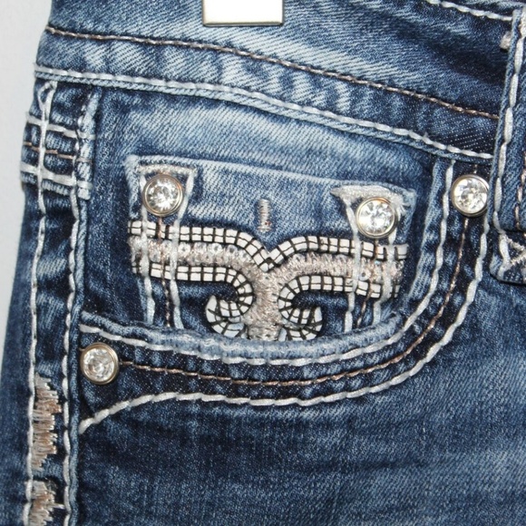 Rock Revival Shaina Ankle Skinny  Jean HW7085 - Picture 3 of 7